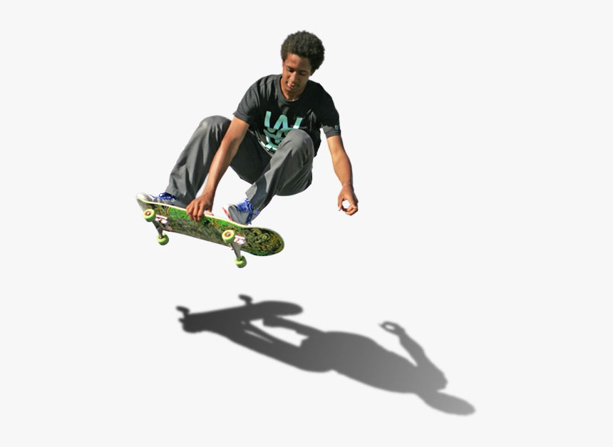 Freeride - Skater In The Air, HD Png Download, Free Download