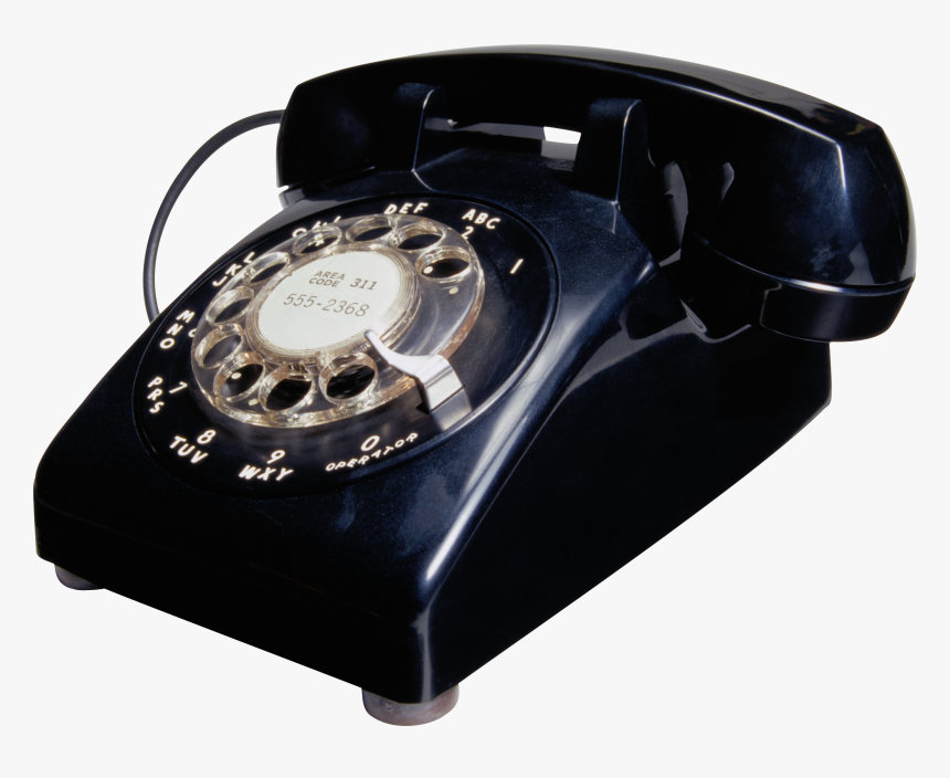 Transparent Landline Phone Clipart - Transparent Background Old Phone Png, Png Download, Free Download