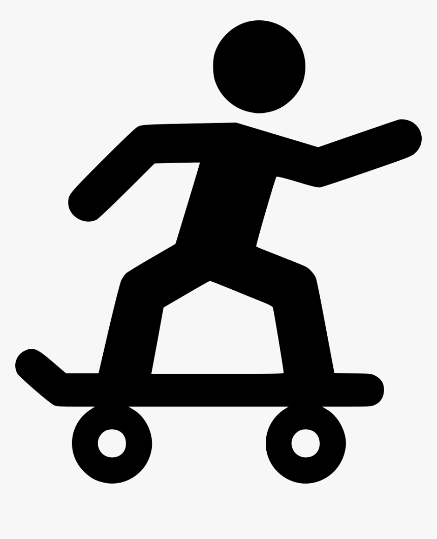 Skate Skater - Skate Icon Png, Transparent Png, Free Download