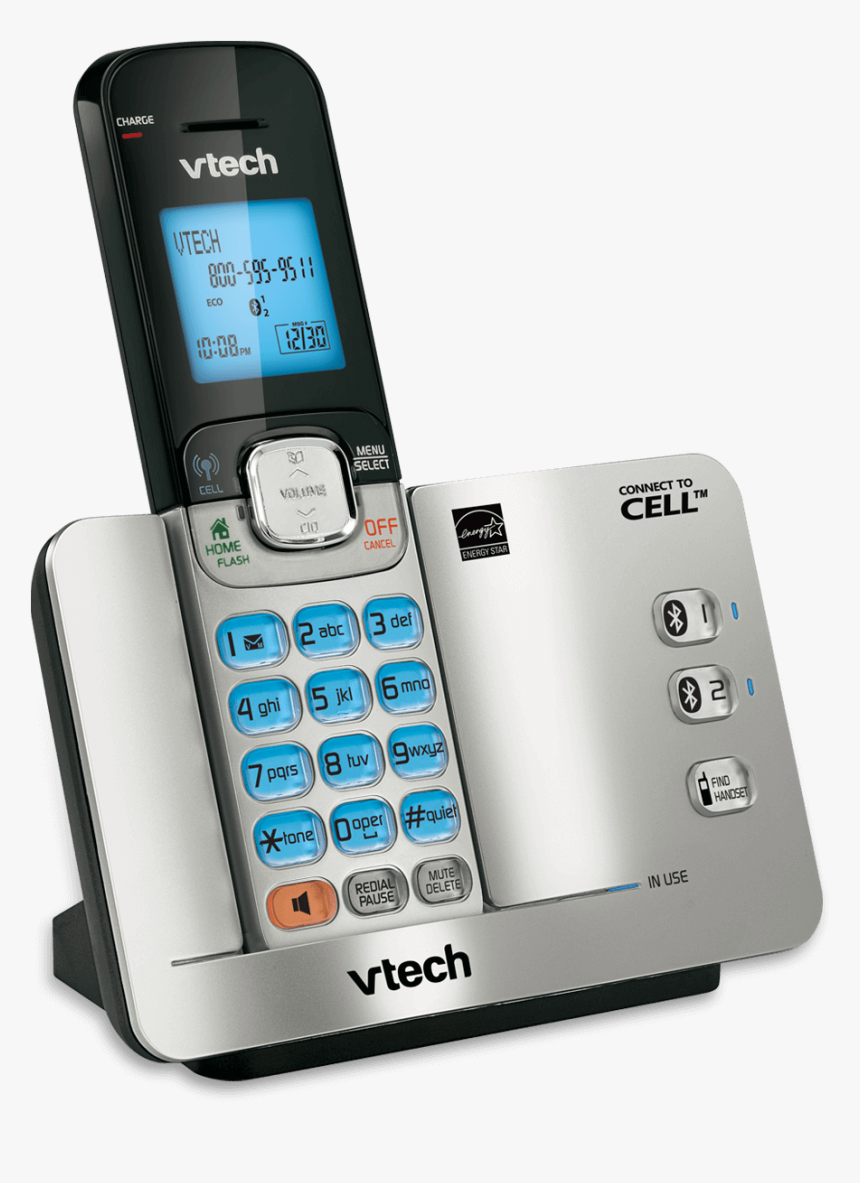 Electronic Id,answering Telephone,mobile Device - Cordless Phone Set, HD Png Download, Free Download