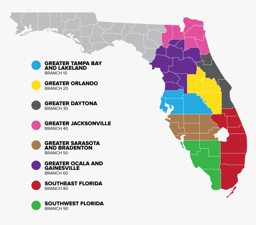Transparent Florida Map Png - Graphic Design, Png Download, Free Download