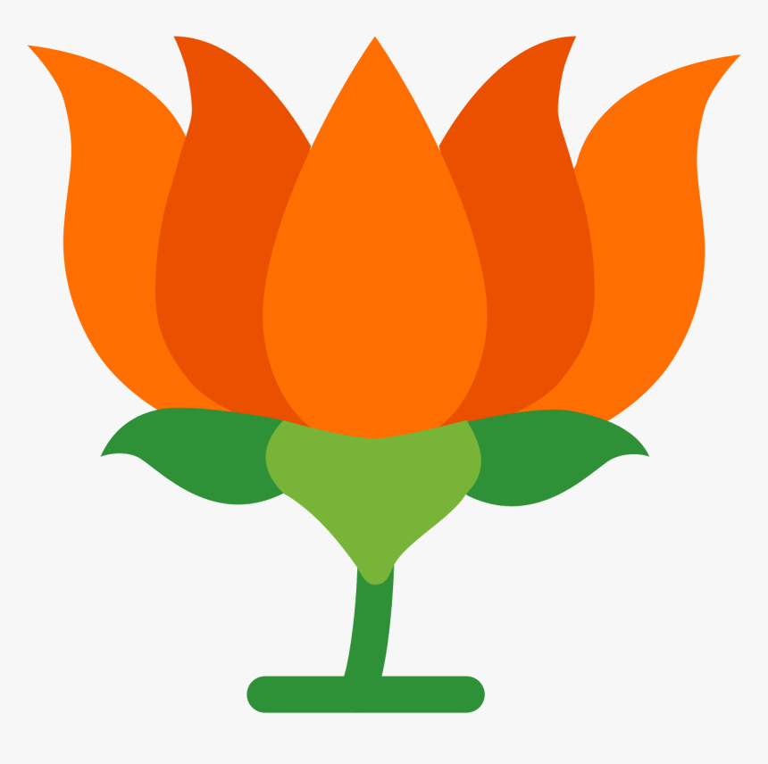 Bjp Lotus Png - Bjp Banner Background Hd, Transparent Png, Free Download