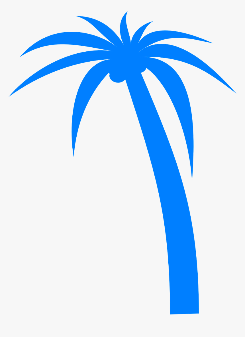 Transparent Blue Palm Tree | vlr.eng.br