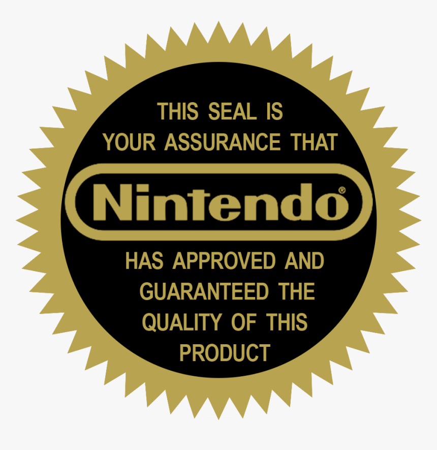 Nintendo Nes Seal - Nintendo Seal Of Quality, HD Png Download, Free Download