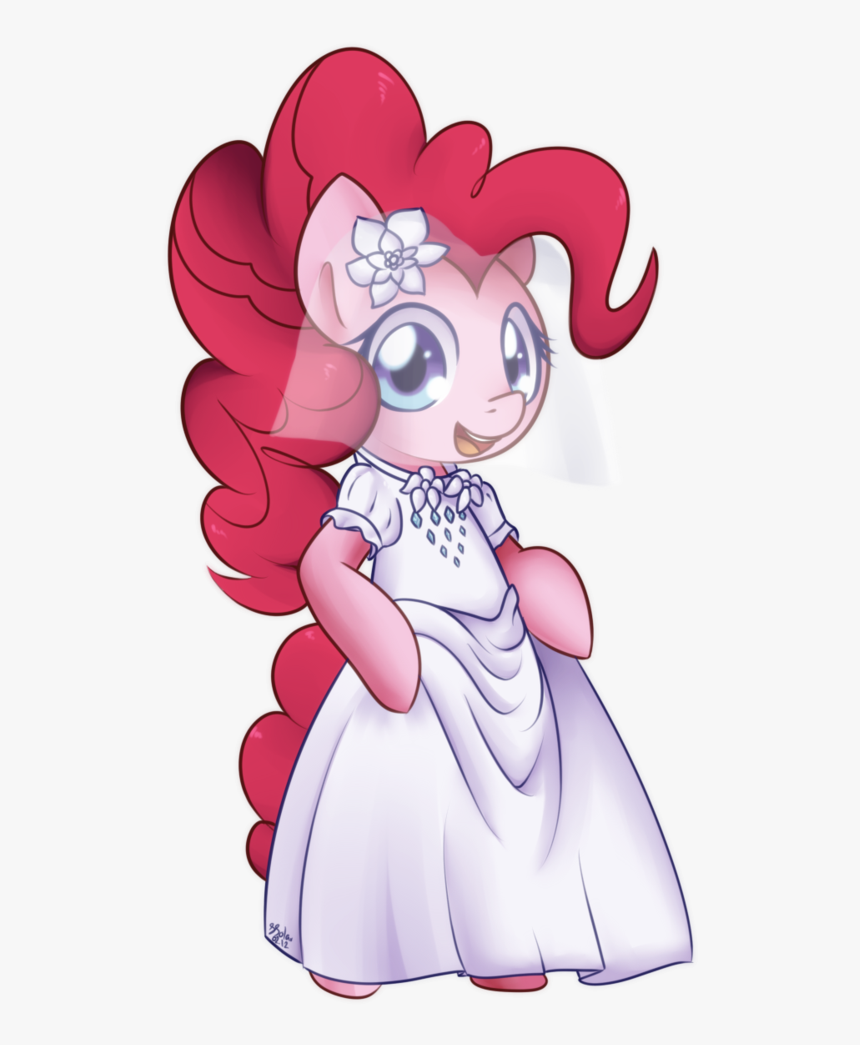 My Little Pony Friendship Is Magic Pinkie Pie Dress - My Little Pony Pinkie Pie Wedding Dress, HD Png Download, Free Download