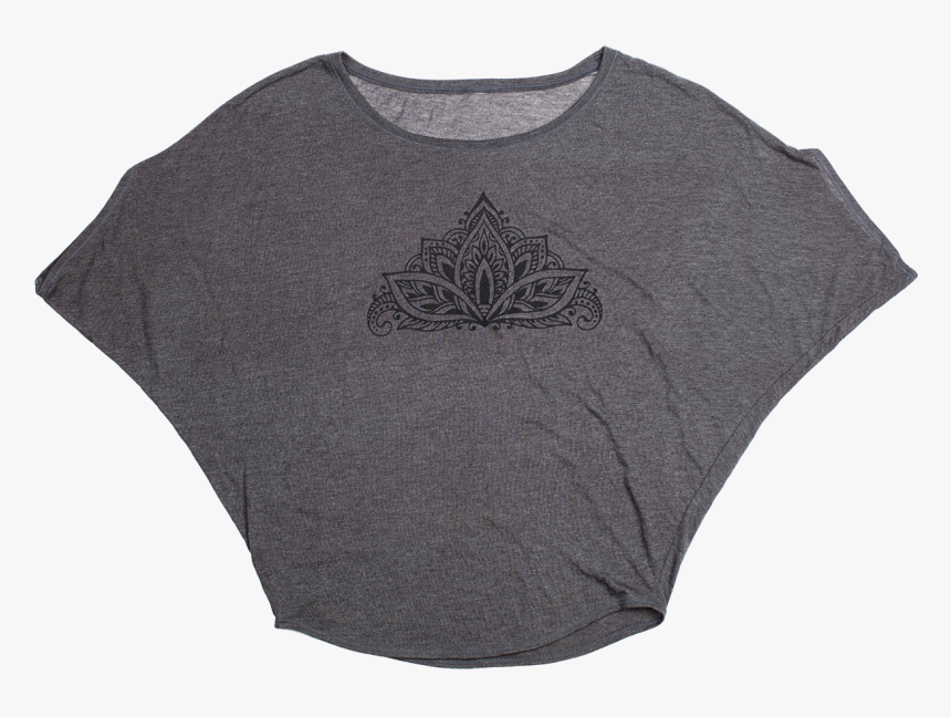 *lotus Flower Yoga Tee - Woolen, HD Png Download, Free Download