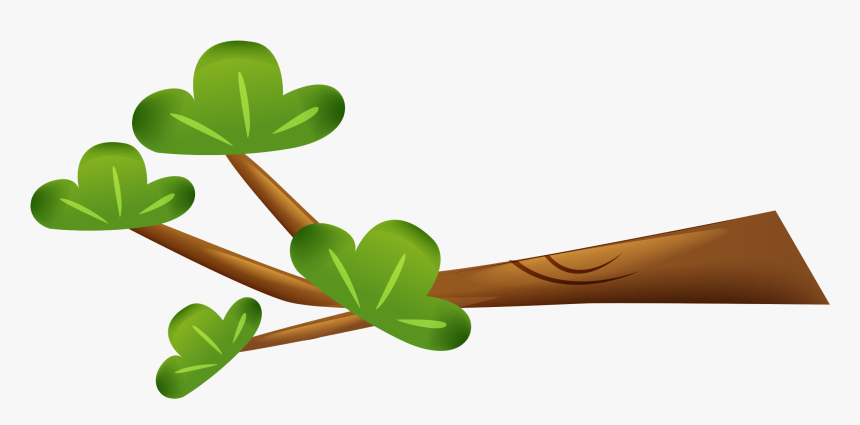 Clipart Transparent Library Branch Transparent Animation - Tree Branch Cartoon Png, Png Download, Free Download