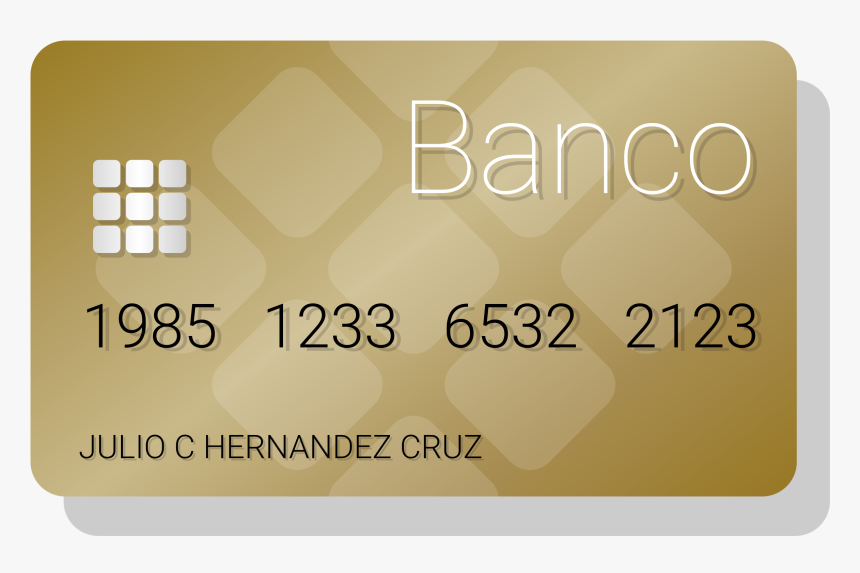 Credit Card, Tarjeta De Crédito Clip Arts - Tarjeta De Credito Png, Transparent Png, Free Download