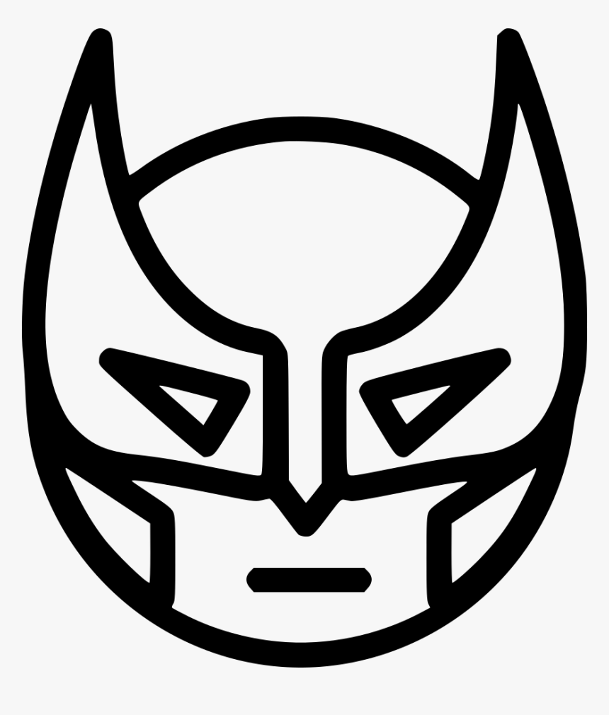 Wolverine - Black And White Wolverine Outline Clipart, HD Png Download, Free Download