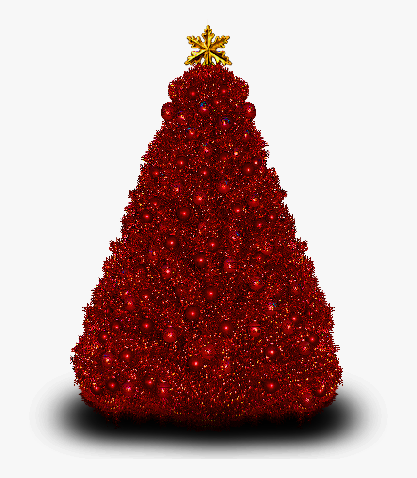 Collection Of Free Christmas - Cây Thông Noel Màu Đỏ, HD Png Download, Free Download