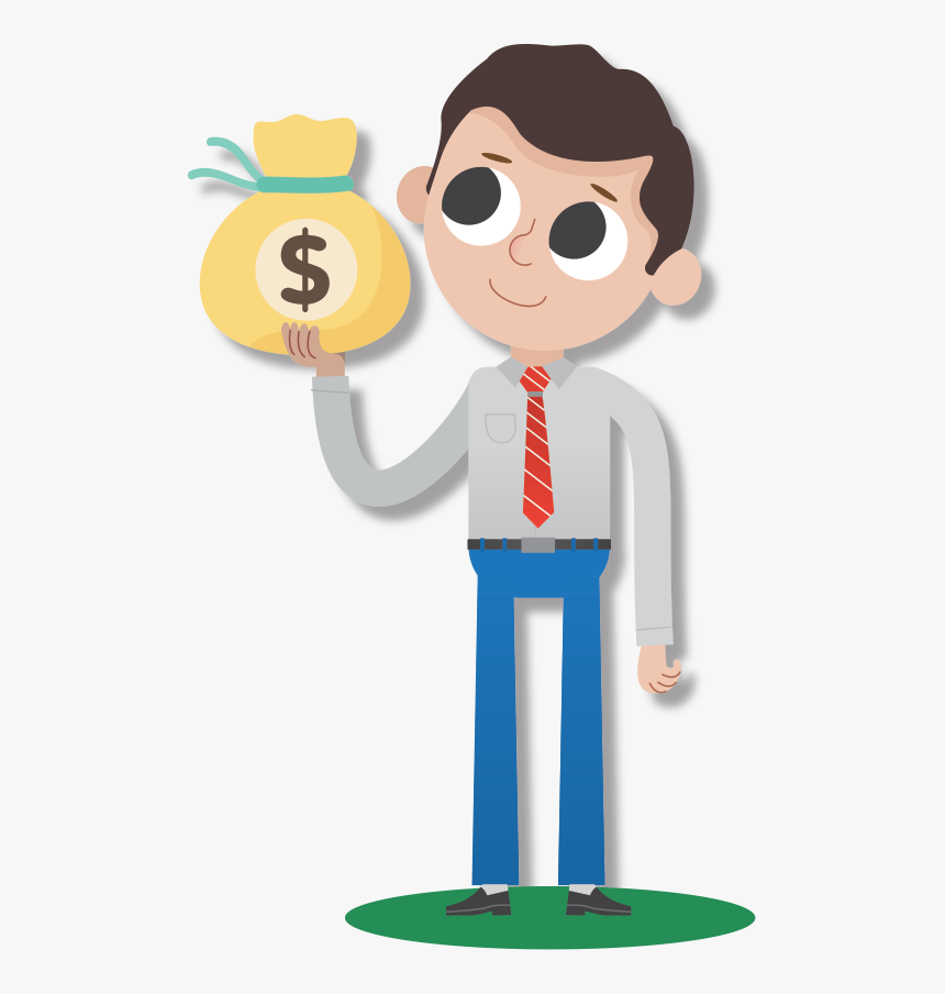 Deal Guy Avatar - Cartoon, HD Png Download, Free Download