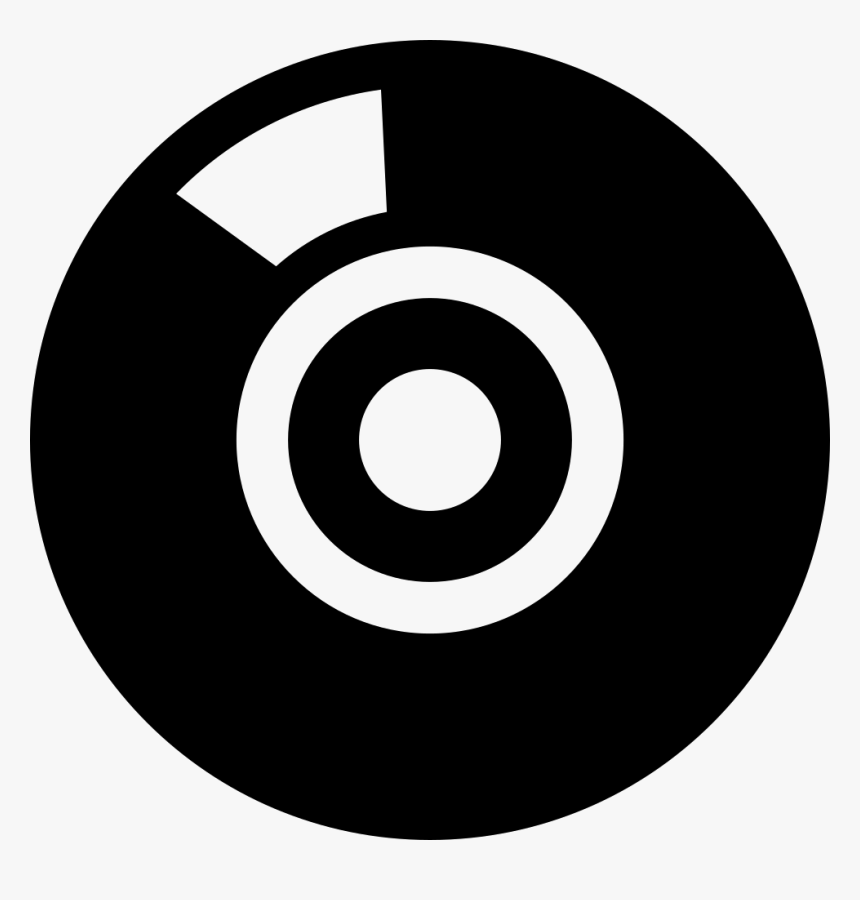 Png Music Download Sites - Cd Icon Black Png, Transparent Png, Free Download