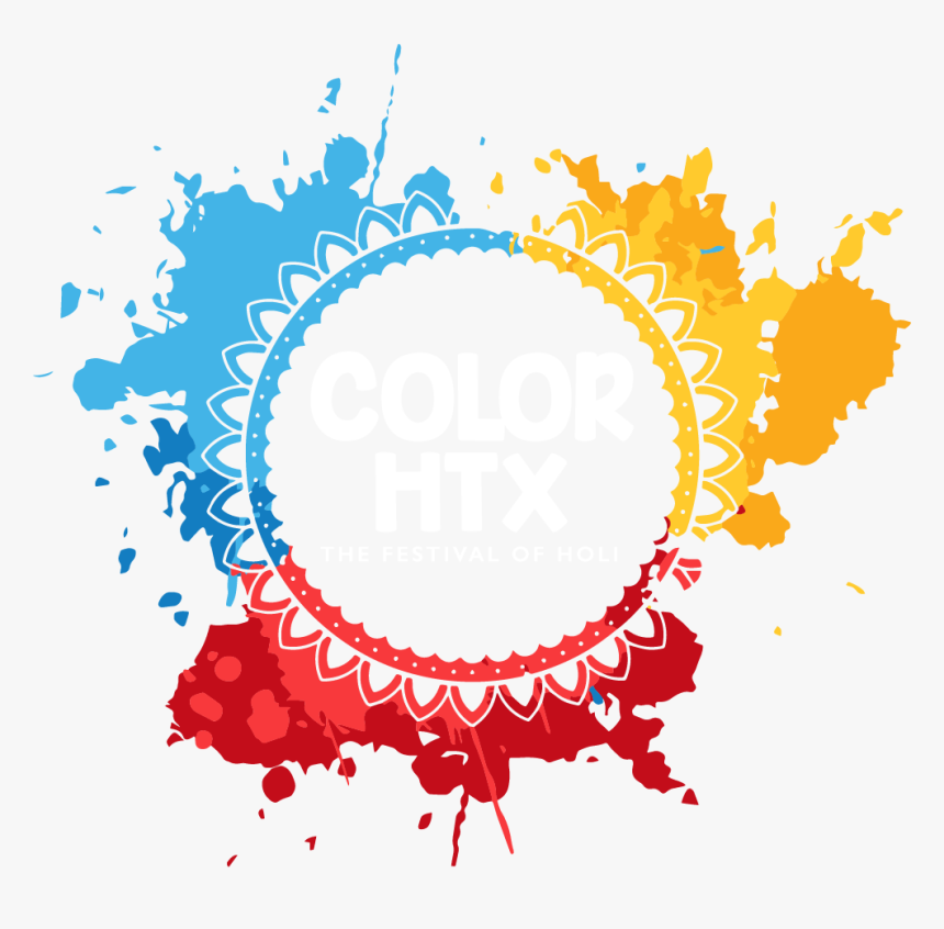 Color Htx Logo - Festival Of Colors Png, Transparent Png, Free Download