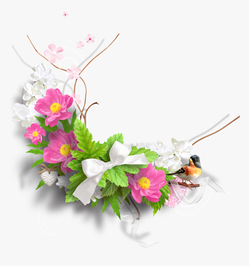 Spring Flowers Image Png - Vector Wedding Floral Png, Transparent Png, Free Download