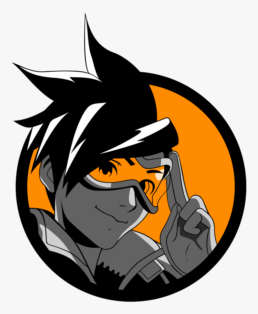 Overwatch Tracer Spray Vector By Kyuubi3000 - Tracer Overwatch Spray, HD Png Download, Free Download