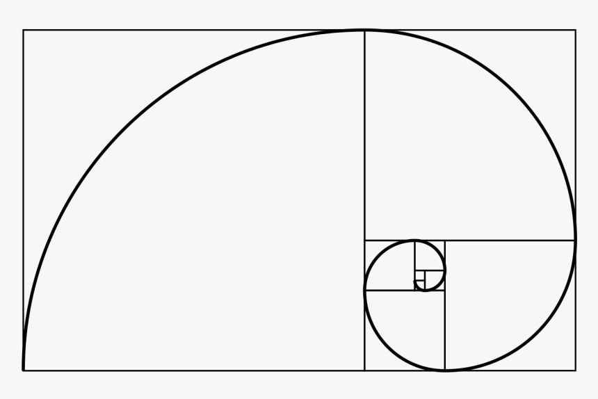 Fibonacci Spiral, HD Png Download, Free Download