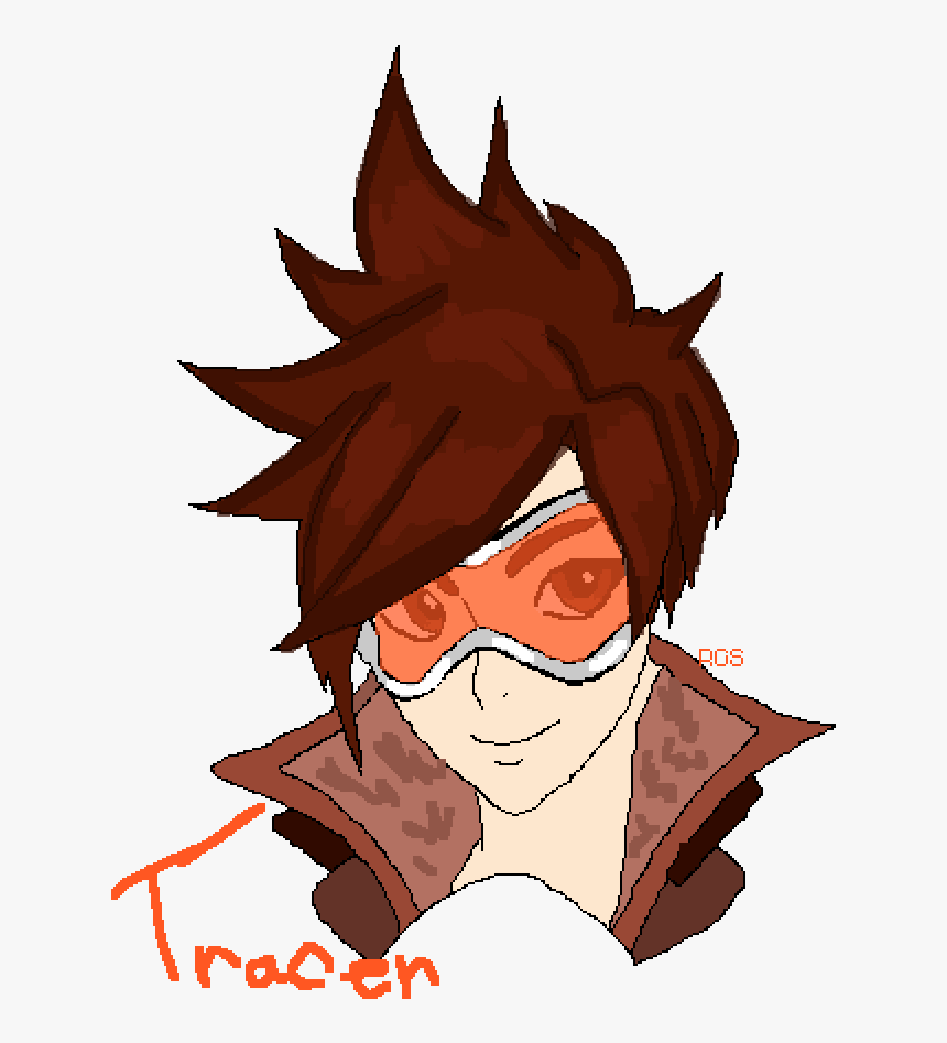 Tracer Art , Png Download - Tracer Profile, Transparent Png, Free Download