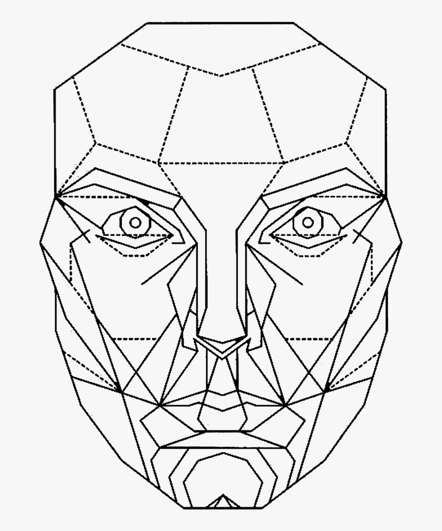 Golden Ratio Face Mathematics Decagon - Golden Ratio Face Png, Transparent Png, Free Download