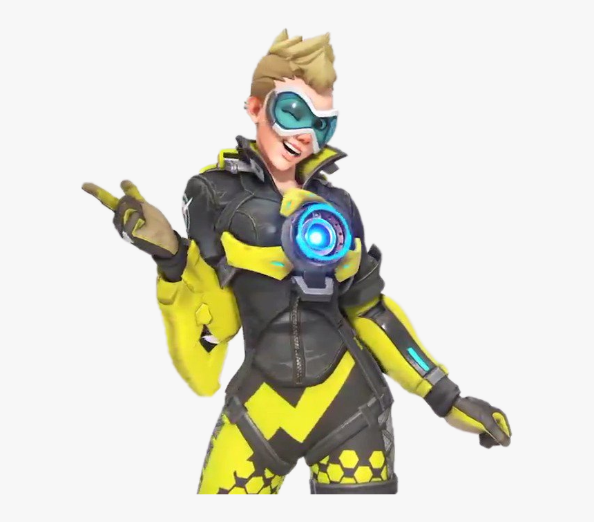 #overwatch #tracer #lightining - Figurine, HD Png Download, Free Download