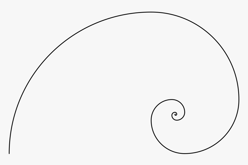 Clip Art Spiral For Free - Spiral Fibonacci Vector, HD Png Download, Free Download