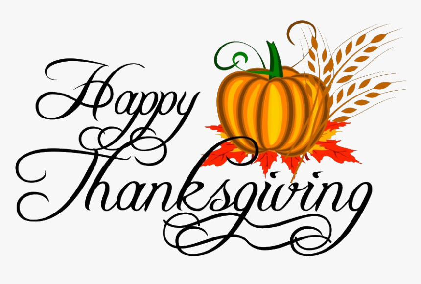 Happy Thanksgiving Png, Transparent Png, Free Download