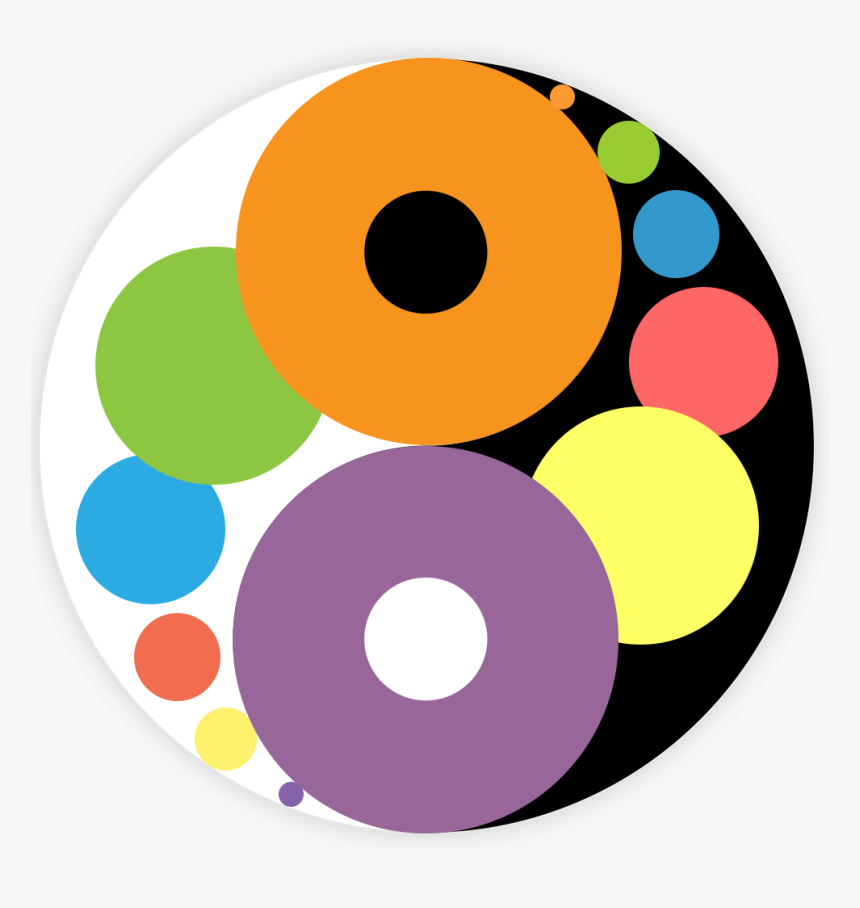 Yin Yang - Golden - Yin Yang Golden Ratio, HD Png Download, Free Download