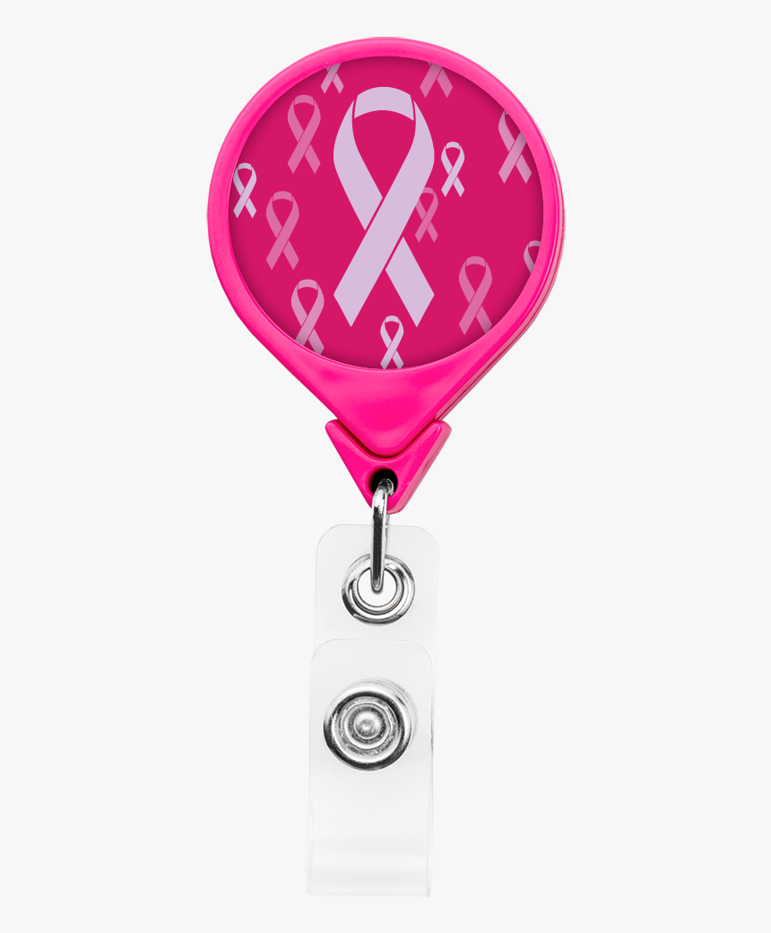 Pink Ribbon Jumbo Theme Badge Reel - Emblem, HD Png Download, Free Download