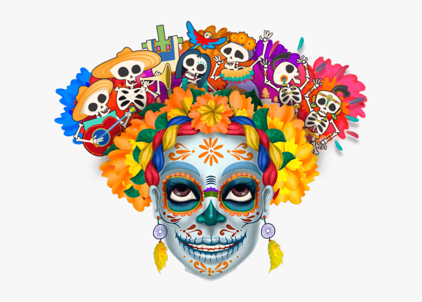 Dia De Muertos Clipart, HD Png Download, Free Download