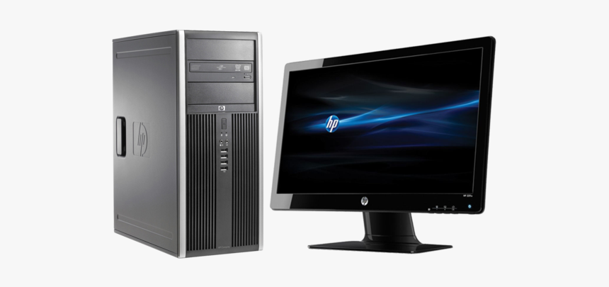 Hp® 6300 Elite Pro Intel I3 Tower Pc - Hp 8000 Tower Desktop, HD Png Download, Free Download