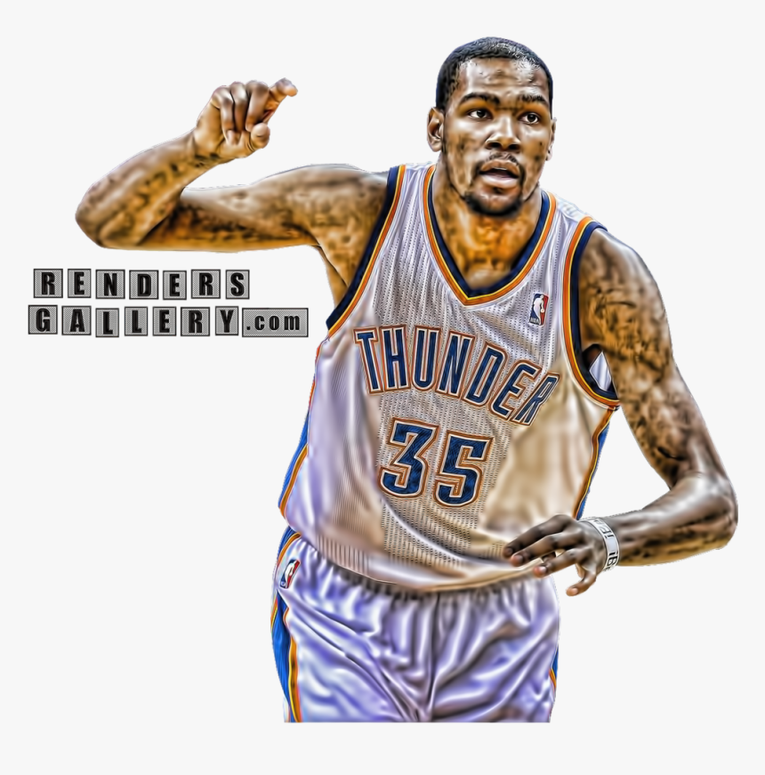 Kevin Durant Png - Kevin Durant Thunder, Transparent Png, Free Download