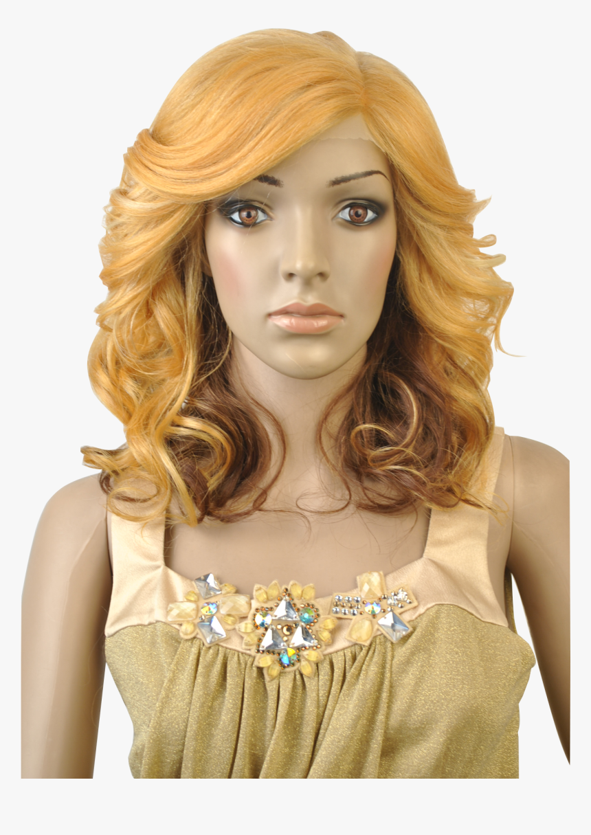 Crown Cap Wig Super Soft Blonde Color Hair Lace Front - Lace Wig, HD Png Download, Free Download