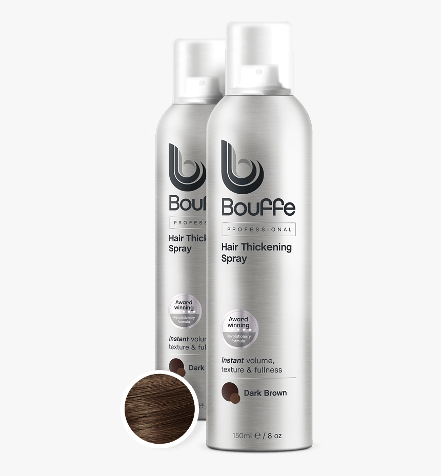 Bouffe Professional Thickening Spray For Dark Brown - Eye Liner, HD Png Download, Free Download
