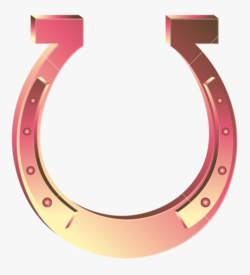 Horseshoe Transparent - Shiny Horseshoe, HD Png Download, Free Download