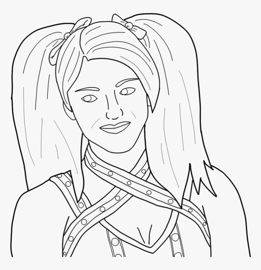 Alexa Bliss Lineart, HD Png Download, Free Download