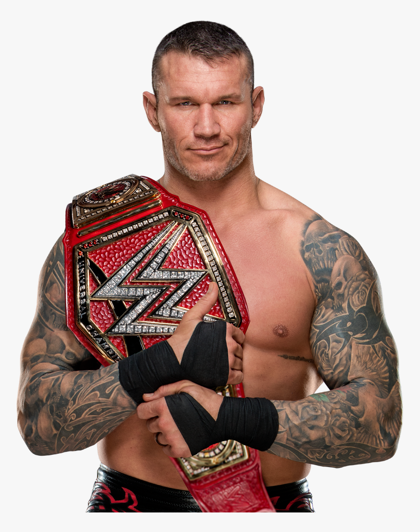Picture - Randy Orton Wwe Champion 2019, HD Png Download - kindpng.
