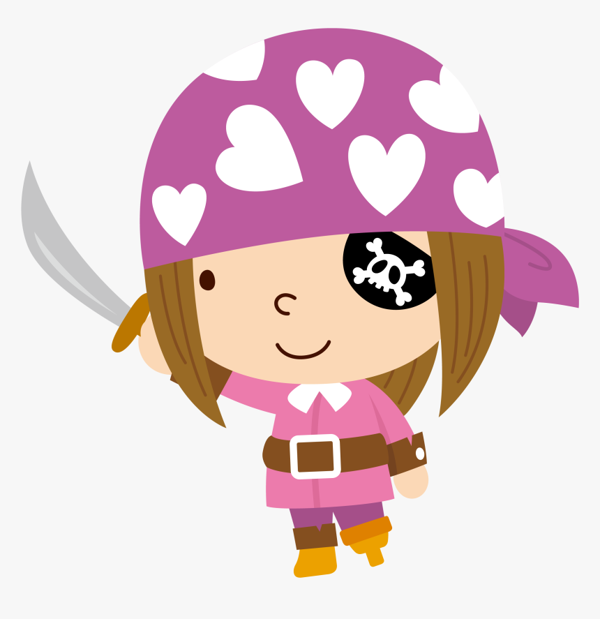 Girl Pirate Png - Menina Pirata Png ][, Transparent Png, Free Download