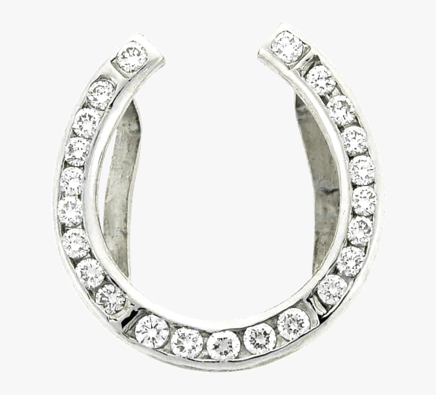 Equestrian Jewelry Horseshoe Pendant - Body Jewelry, HD Png Download, Free Download