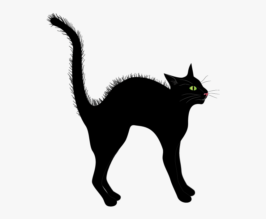 Free Clip-art, Black Cat - Black Cat, HD Png Download, Free Download
