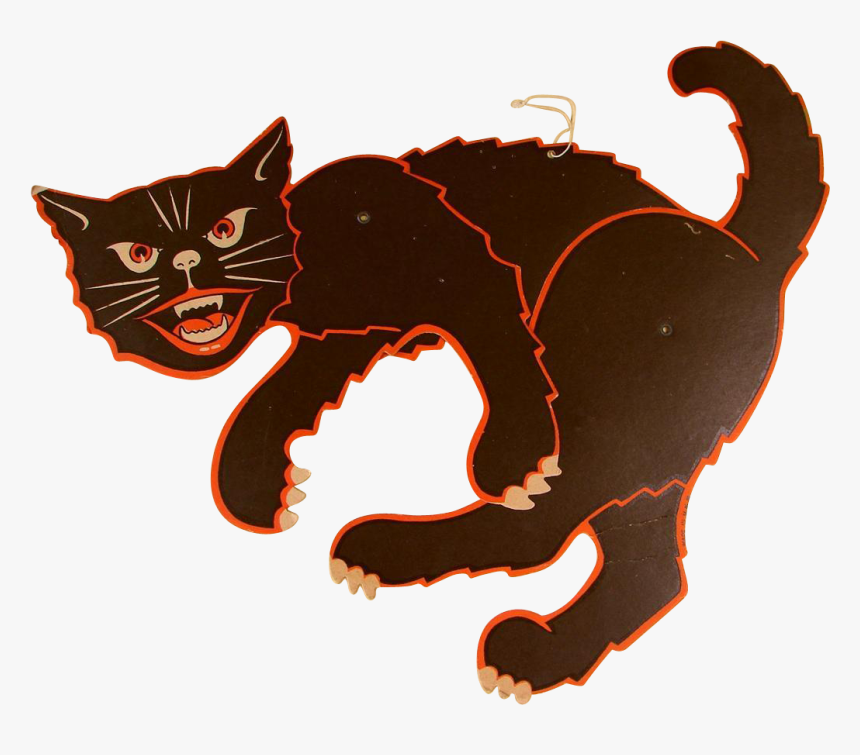 Scary "scat Cat - Black Cat, HD Png Download, Free Download