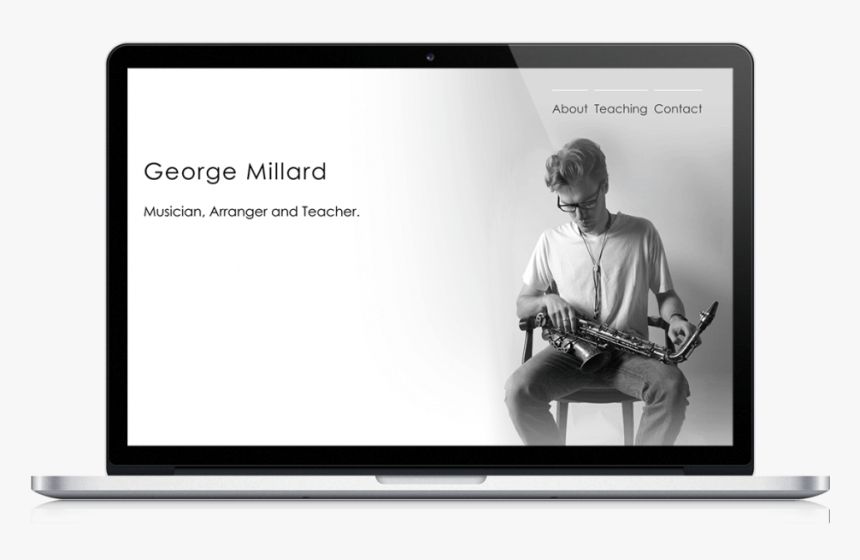 George Millard Website - Led-backlit Lcd Display, HD Png Download, Free Download