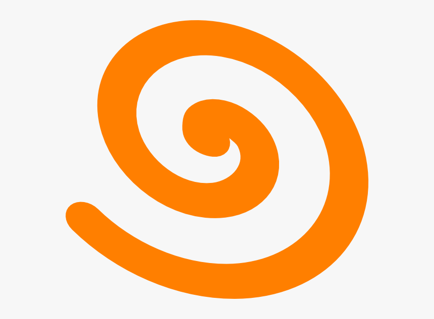 Orange Spiral Png, Transparent Png, Free Download