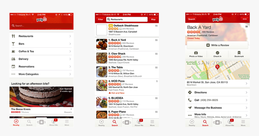 Yelp Screens, HD Png Download, Free Download