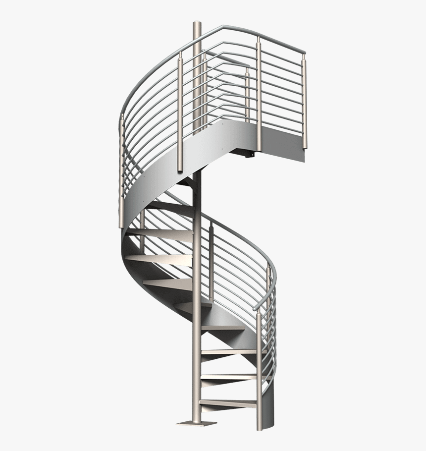 Metal Spiral Staircase Png, Transparent Png, Free Download