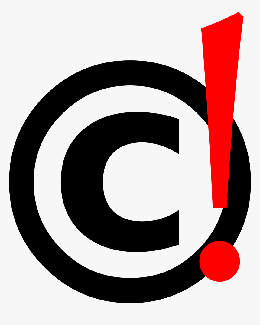 Copyright Beware Clip Arts - Copyright Clip Art, HD Png Download, Free Download