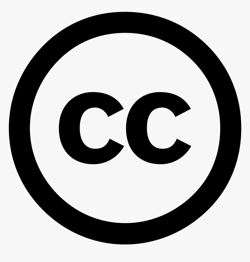 Copyright Png Transparent - Creative Commons Png, Png Download, Free Download