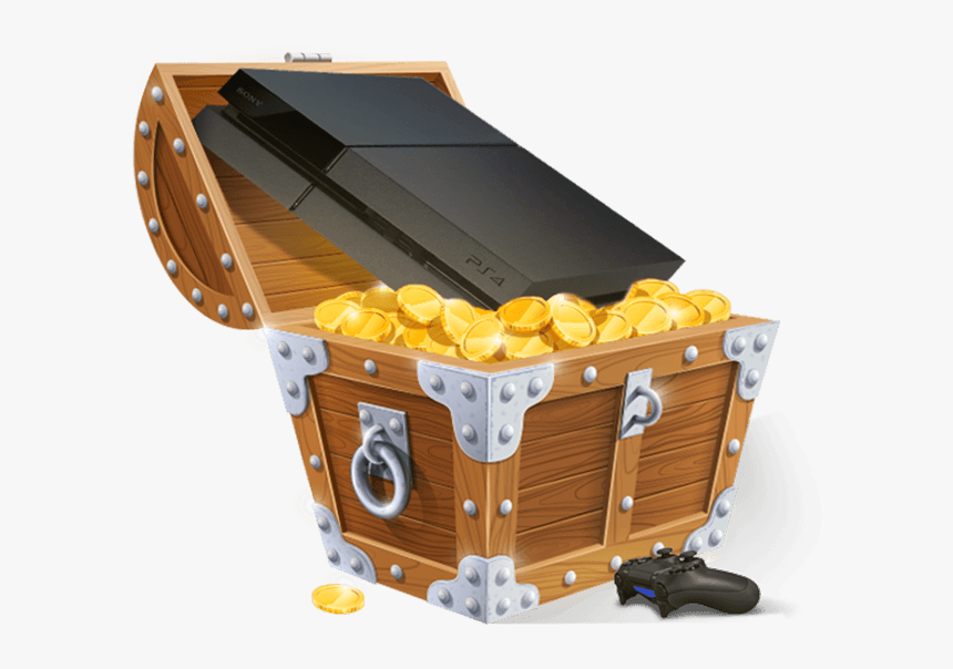 56581 - Transparent Background Treasure Chest Png, Png Download, Free Download