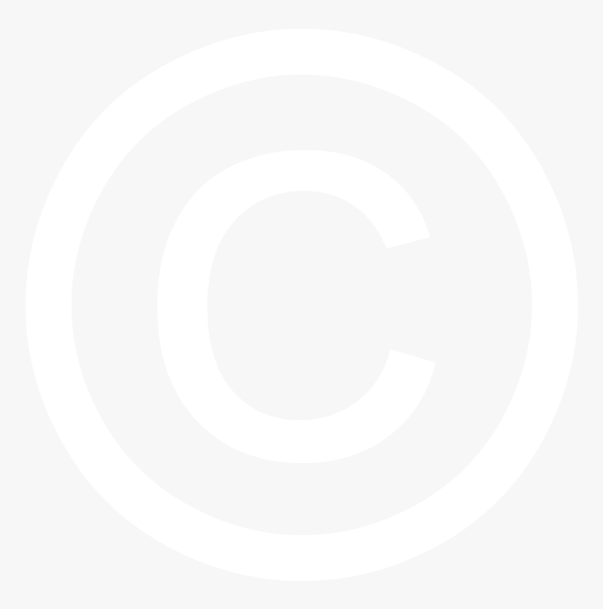 Copyright Logo White Png, Transparent Png, Free Download