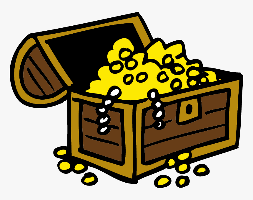 Transparent Cartoon Treasure Chest, HD Png Download, Free Download