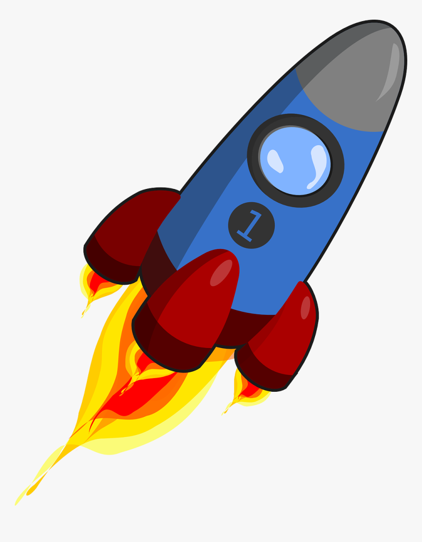 Cartoon Rocket Transparent Background, HD Png Download, Free Download