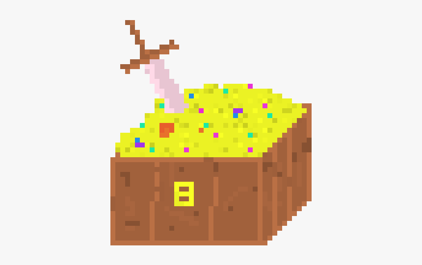 Treasure Pixel Art Png, Transparent Png, Free Download